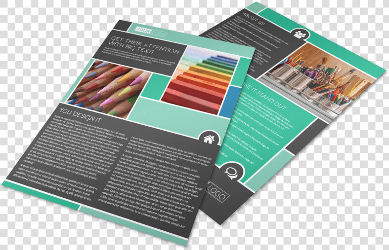 Art Supplies Flyer Template Preview   Elite Lawn Care  HD Png DownloadTransparent PNG