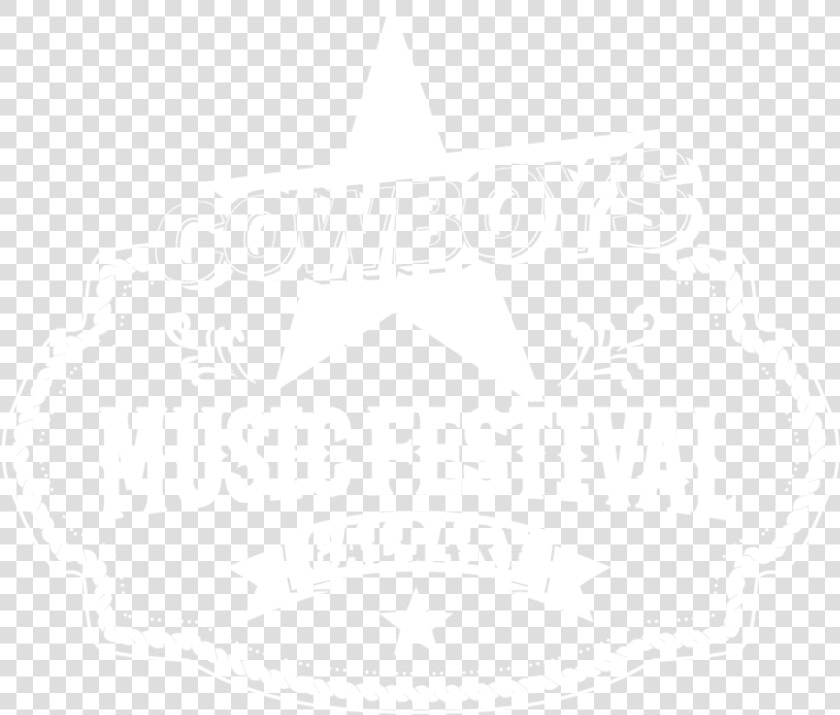 Cowboys Music Festival 01 Calgary 01   Johns Hopkins Logo White  HD Png DownloadTransparent PNG