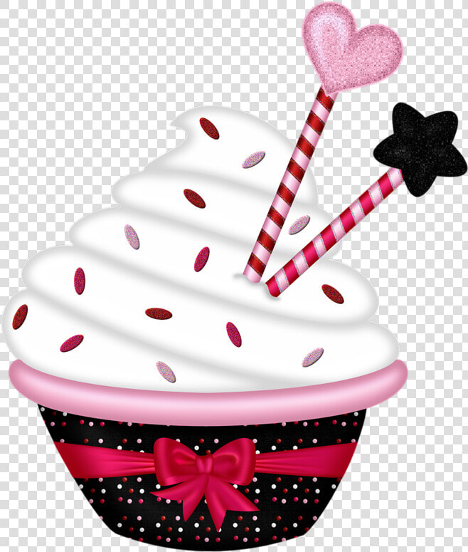 Transparent Heart Cupcake Clipart   Dibujos De Reposteria Png  Png DownloadTransparent PNG