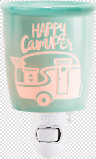 Happy Camper Scentsy Mini Warmer   Plug In Scentsy Warmer  HD Png DownloadTransparent PNG