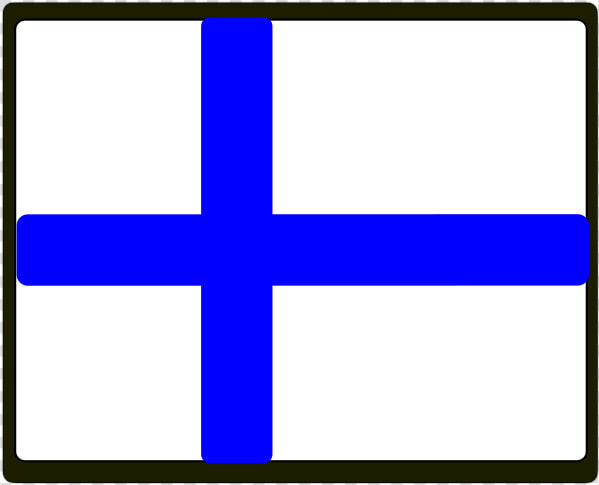 Finland Flag Svg Clip Arts   Clip Art  HD Png DownloadTransparent PNG