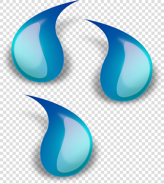 Transparent Tears Clipart   Water Droplets Clip Art  HD Png DownloadTransparent PNG