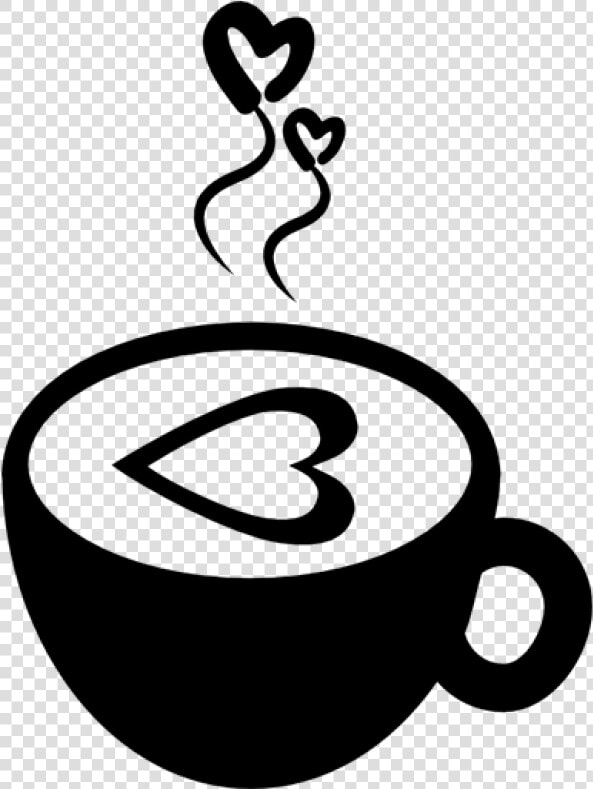 Hot Coffee Cup With Hearts Svg Png Icon Free Download   Transparent Coffee Png Icon  Png DownloadTransparent PNG