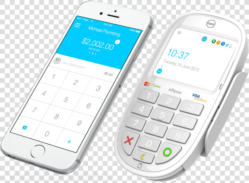Tappr Card Reader And Tappr App   Feature Phone  HD Png DownloadTransparent PNG