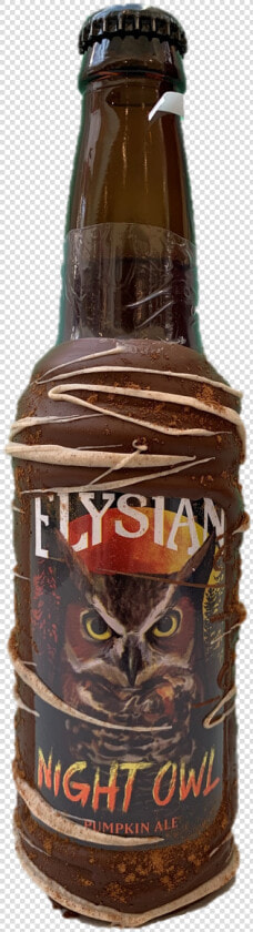 Elysian Night Owl Pumpkin Ale   Glass Bottle  HD Png DownloadTransparent PNG