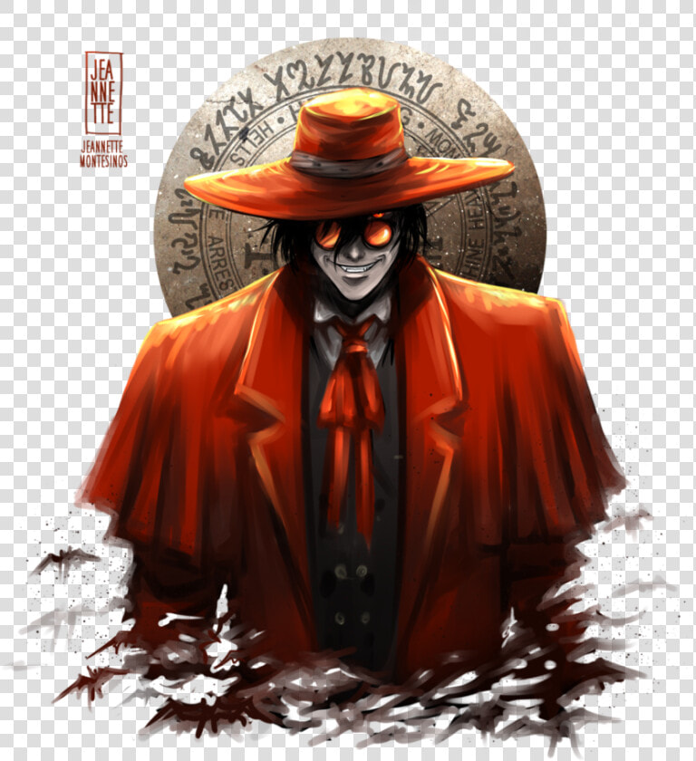 Alucard By Jeannette11   Hellsing Ultimate Alucard Painting  HD Png DownloadTransparent PNG