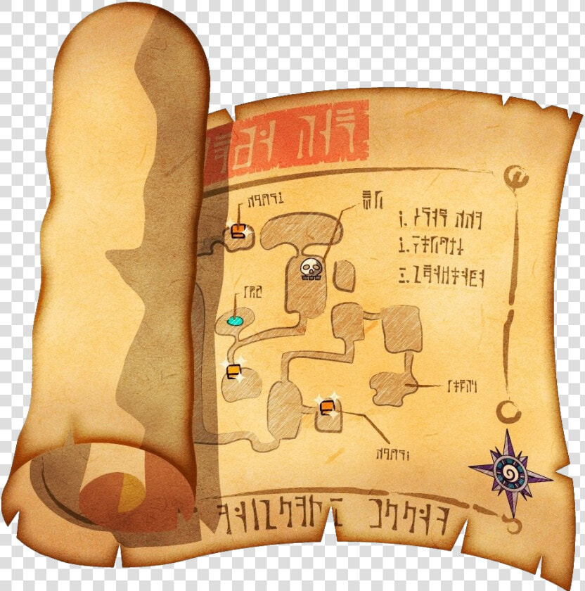 Zeldapedia   Zelda Dungeon Map Item  HD Png DownloadTransparent PNG