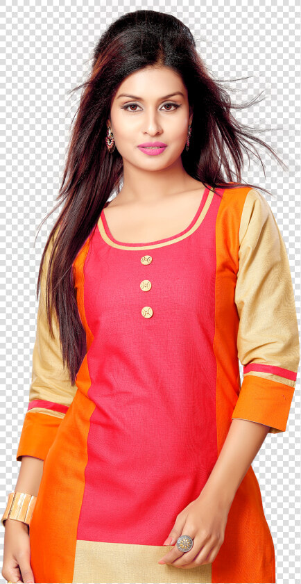 Yuri S Multicoloured Cotton Straight Kurti   Png Download   Kurti Png  Transparent PngTransparent PNG