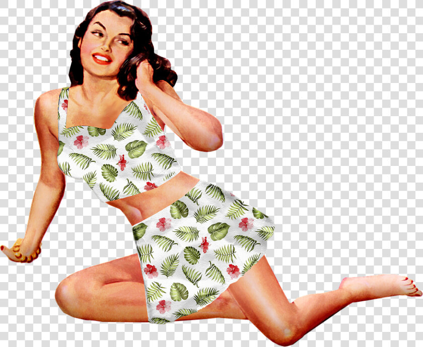 Pin Up Girl  Retro Girl  Woman  Vintage  Fashion  Girl   Girl  HD Png DownloadTransparent PNG