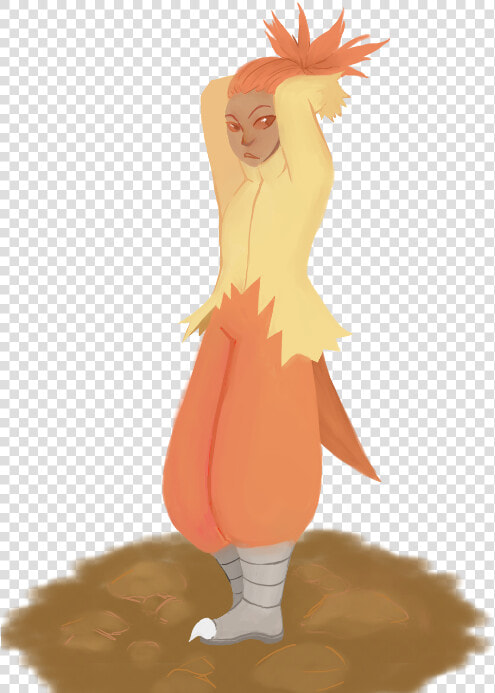 “ Trying A Different Style For Combusken ”  HD Png DownloadTransparent PNG