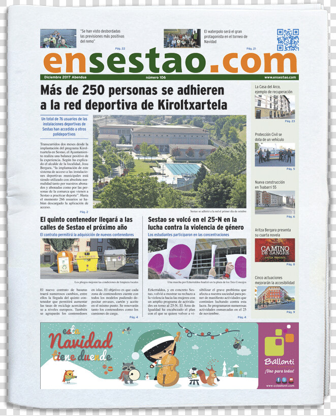 Periodico sestao   Paper  HD Png DownloadTransparent PNG