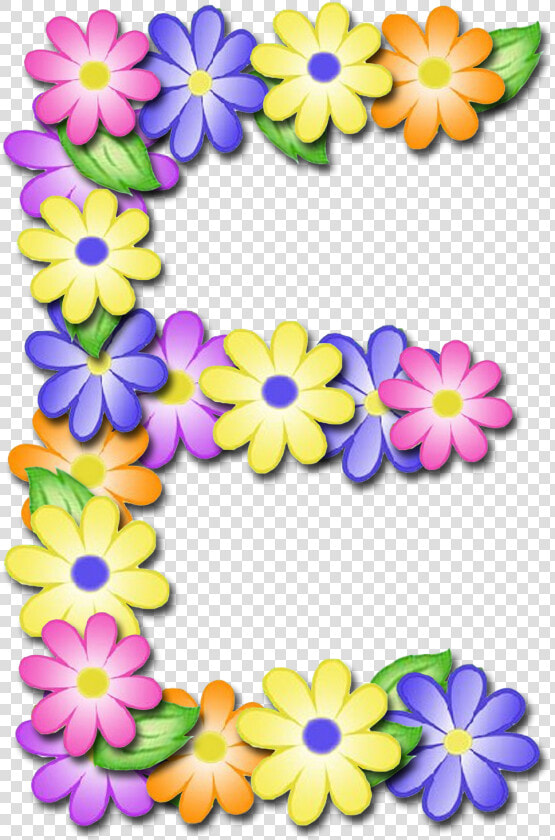 Letras Do Alfabeto Com Flores  HD Png DownloadTransparent PNG