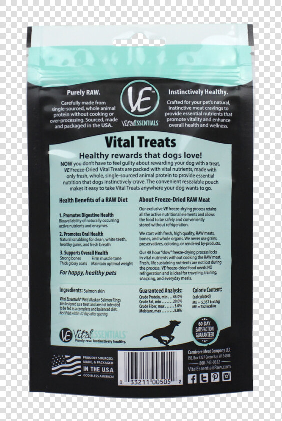 Transparent White Dog Bone Png   Vital Essentials Freeze Dried Treats  Png DownloadTransparent PNG