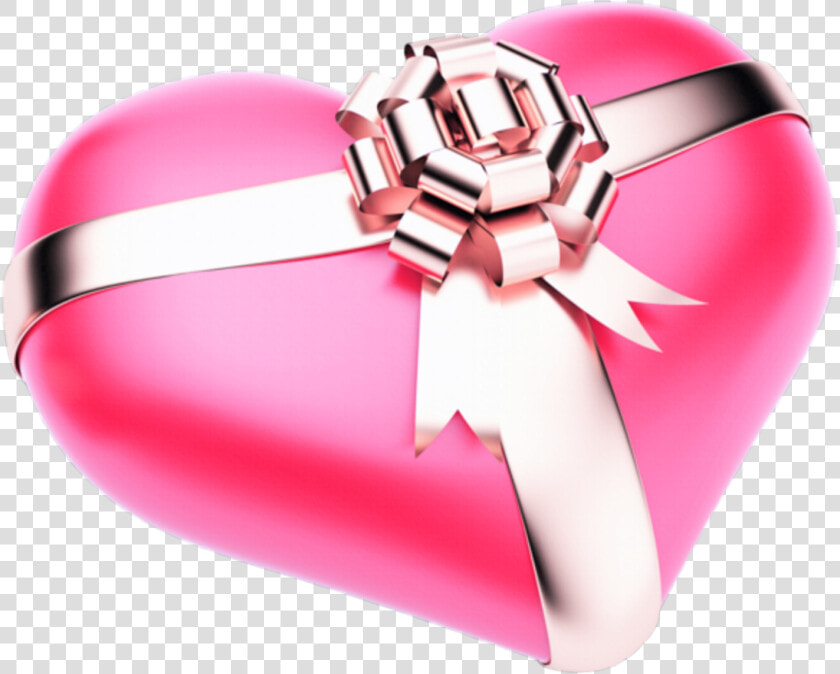  gift  regalo  present  presente  heart  corazon  pink  HD Png DownloadTransparent PNG