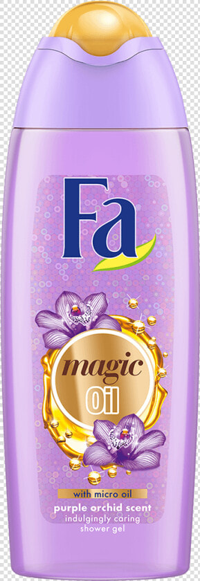 Fa Com Shower Gel Magic Oil Purple Orchid   Fa Shower Gel Lavender  HD Png DownloadTransparent PNG