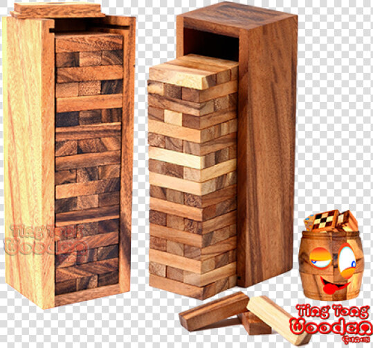 Wackelturm Mini The Wobbly Tower Xs As The Smallest   Plywood  HD Png DownloadTransparent PNG