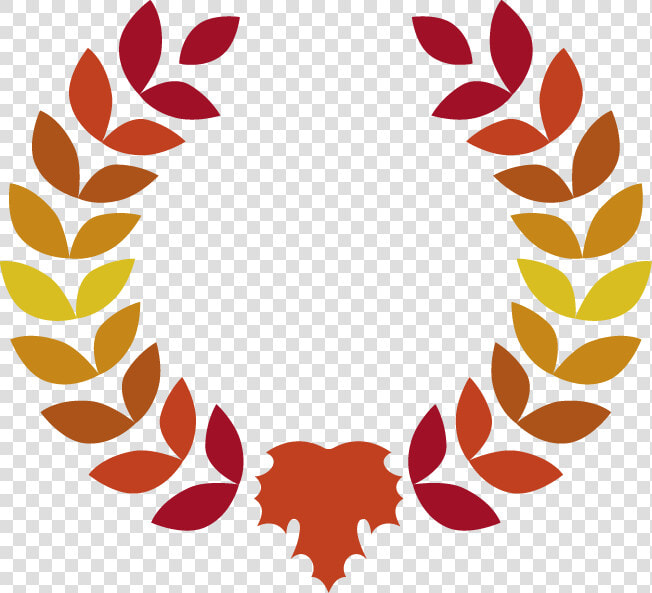 Nemea Laurel Clip Art Autumn Decorative Elements   Greek Laurel  HD Png DownloadTransparent PNG