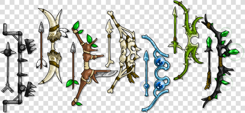 Bows   Epic Battle Fantasy Bows  HD Png DownloadTransparent PNG