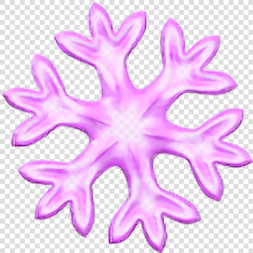 Snowflake Overlay Png  pink Snowflake Emoji Snow Overlay   Transparent Background Snowflake Emoji  Png DownloadTransparent PNG