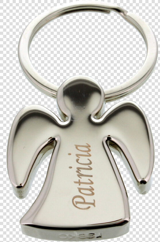 Guardian Angel Keyring With Engraving   Keychain  HD Png DownloadTransparent PNG