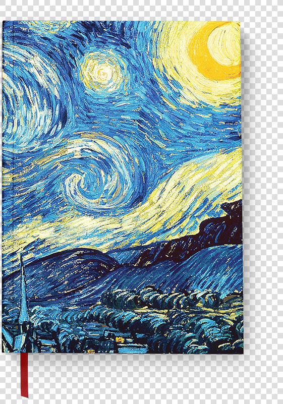 “the Starry Night” Notebook  HD Png DownloadTransparent PNG