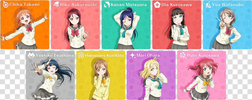 Love Live Worldwide Poster Girl  HD Png DownloadTransparent PNG