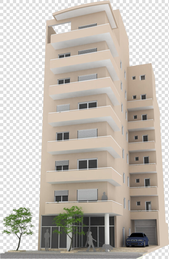 Renders Arquitectura   mauro Sanchez   Edificio Png Frente  Transparent PngTransparent PNG