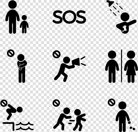 Swimming Pool Rules Icon  HD Png DownloadTransparent PNG