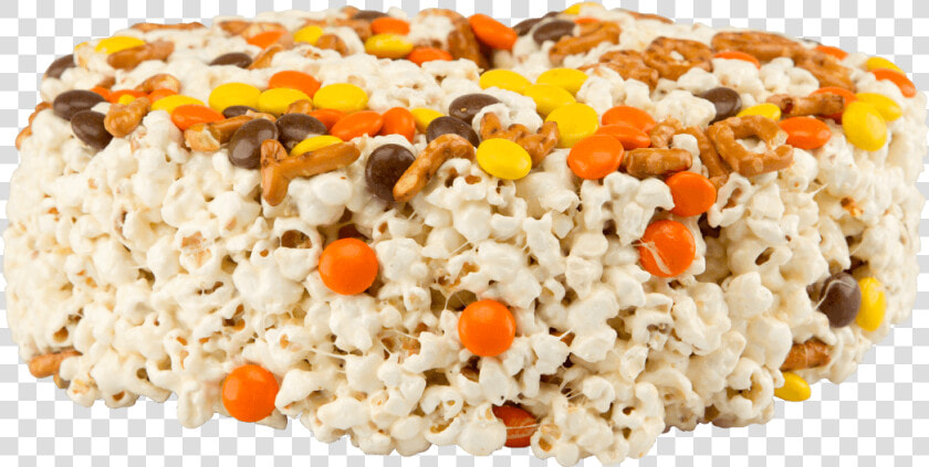 Farmer Jon S Popcorn Cakes With Pretzels  amp  Reese S  HD Png DownloadTransparent PNG