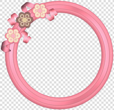 Pink Frame Background Png   Round Pink Frame Png  Transparent PngTransparent PNG