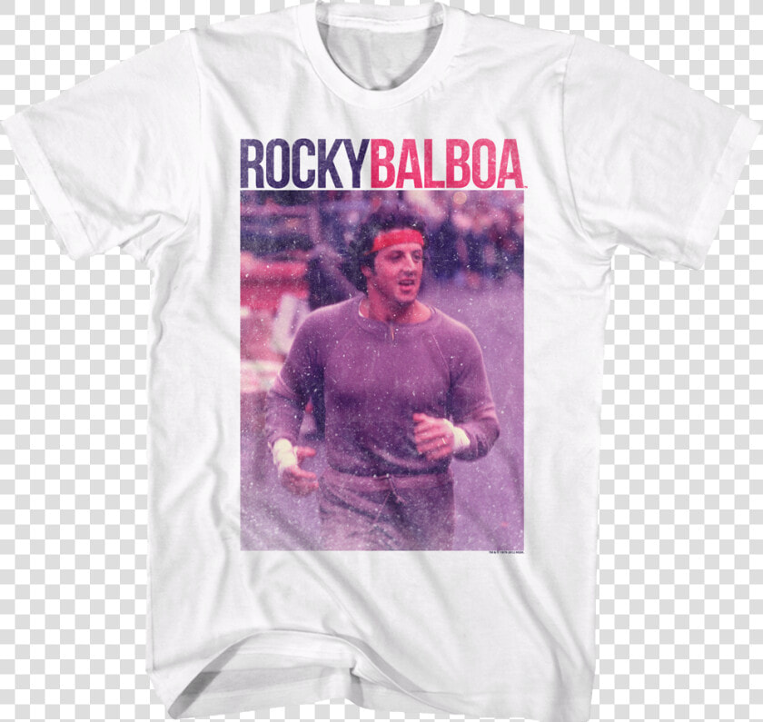 Retro Rocky Balboa T Shirt   Dexter  39 s Lab T Shirt  HD Png DownloadTransparent PNG