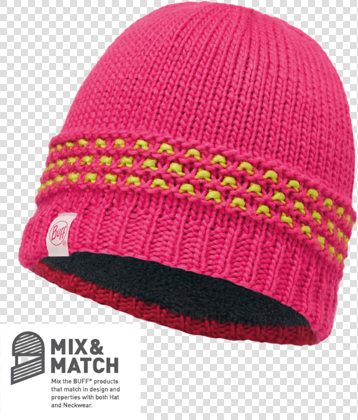 Jambo Pink Azalea grey Vigore  jnr Knitted Hat   Knit Cap  HD Png DownloadTransparent PNG