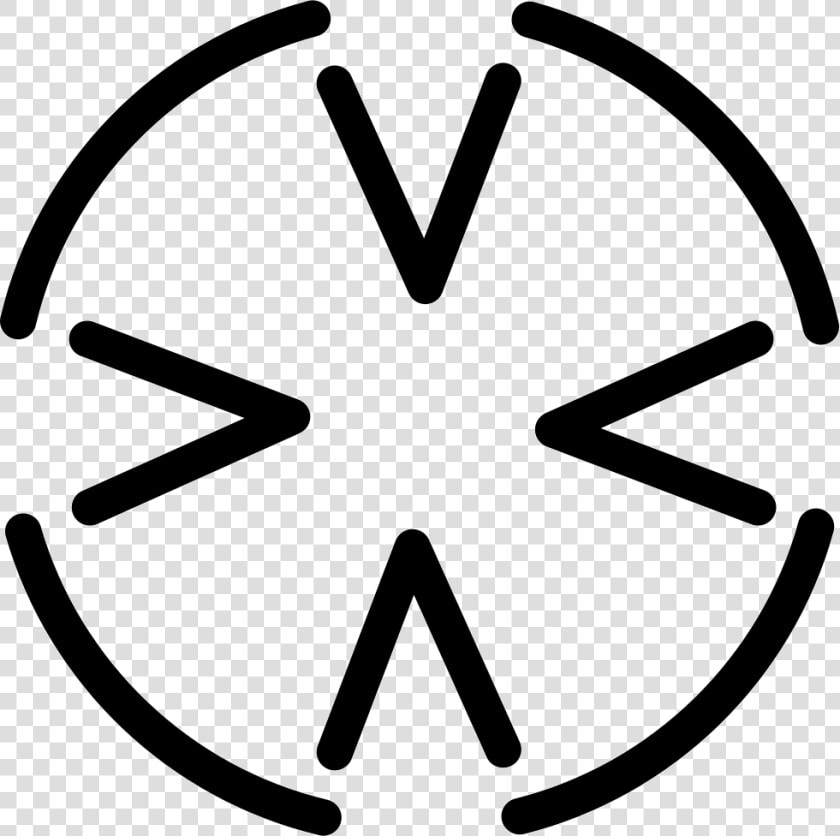 Cross Outline Shape Variant   Circle  HD Png DownloadTransparent PNG