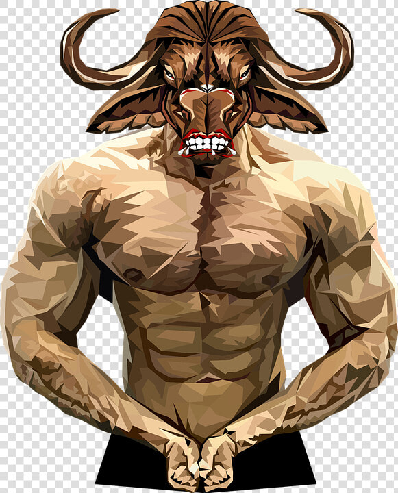 Atleta  Luchador  Fuerte  Hombre  Fuerza  Cuerpo   Đầu Trâu Mặt Ngựa Vector  HD Png DownloadTransparent PNG