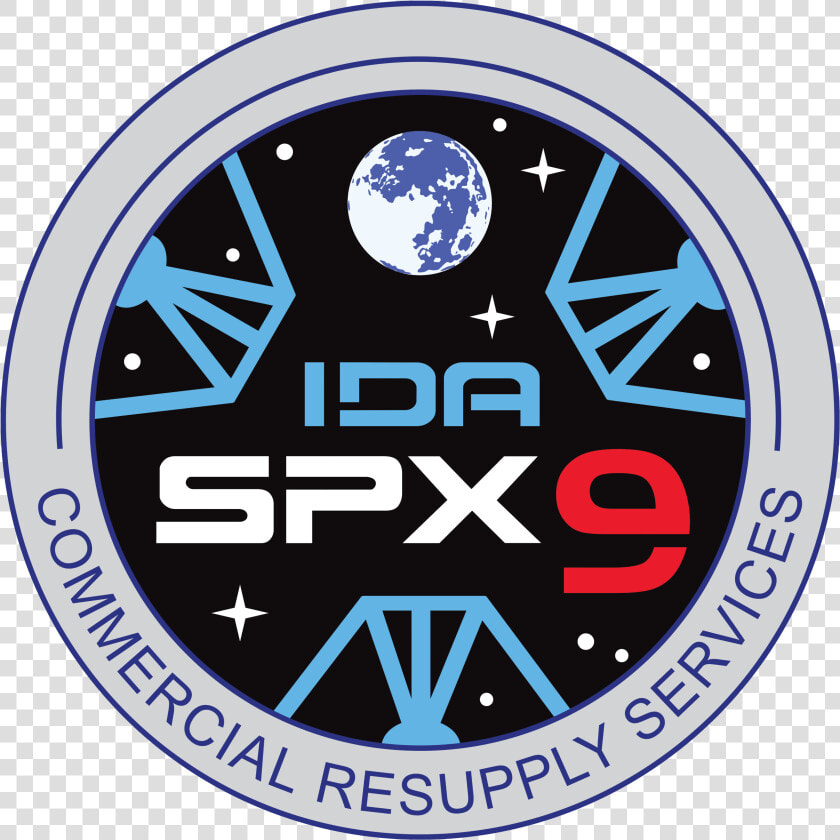 Spacex Crs 9 Patch   5s  HD Png DownloadTransparent PNG