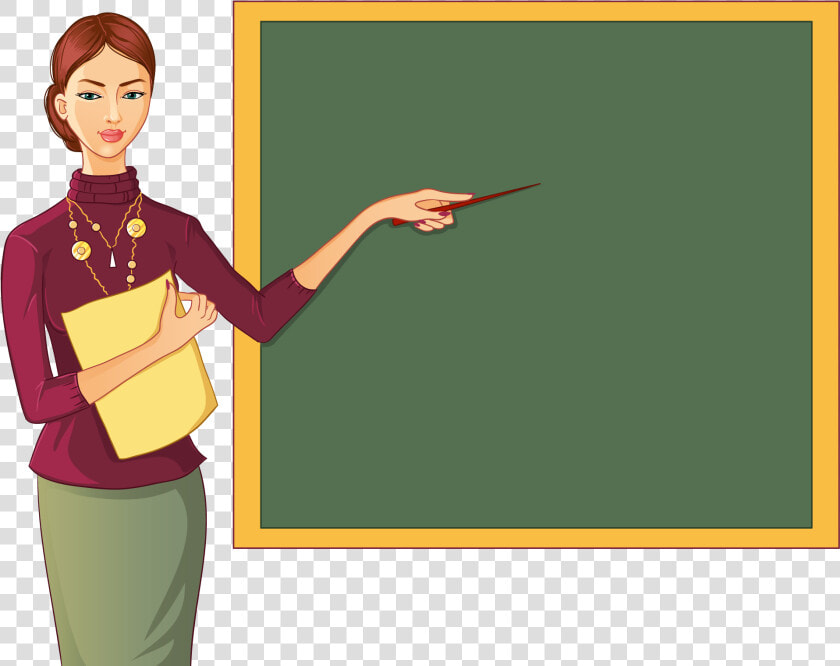 Teacher Png   Teacher Teaching In Blackboard  Transparent PngTransparent PNG