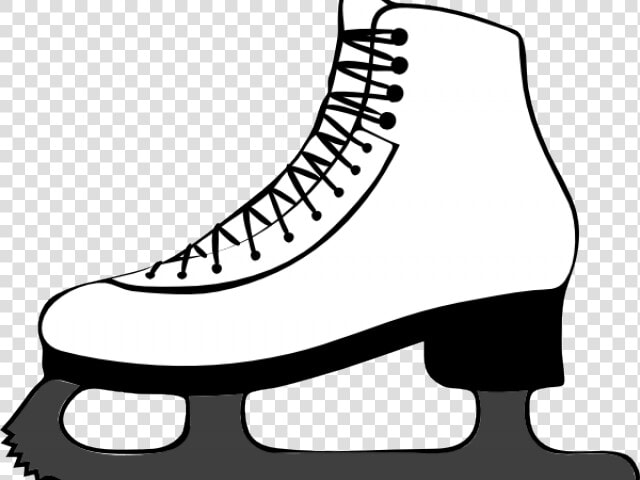 Ice Skates Clipart Png   Png Download   Skate Clipart Black And White  Transparent PngTransparent PNG