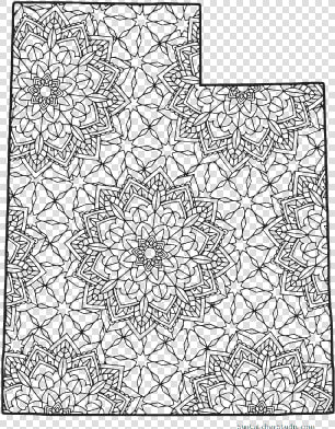 Free Printable Utah Coloring Page With Pattern To Color   Free Printable Pictures Of Georgia  HD Png DownloadTransparent PNG