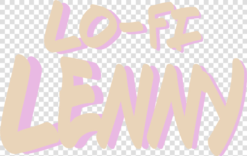 Lofi Lenny   Calligraphy  HD Png DownloadTransparent PNG