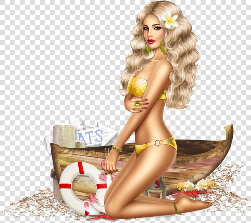 Tube Fille Bikini Sexy Summer Girl Illustration Png   Girl  Transparent PngTransparent PNG