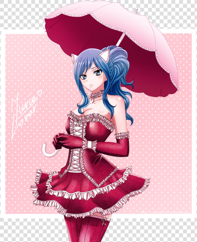 Fairy Tail  lt 3   Fairy Tail Juvia Ponytails  HD Png DownloadTransparent PNG