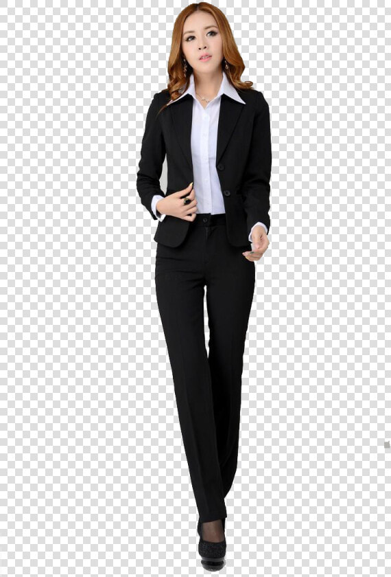 Business Suit For Women No Background   Complete Suit For Ladies  HD Png DownloadTransparent PNG