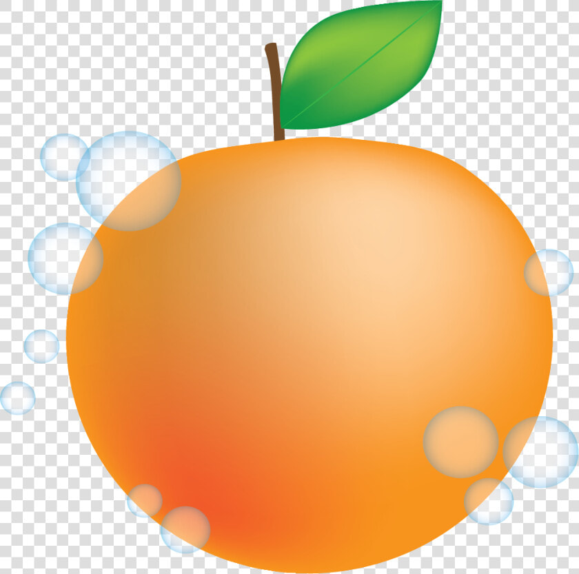 Peach Mandarin Orange Animation Clip Art   Imagen De Una Naranja En Animacion  HD Png DownloadTransparent PNG