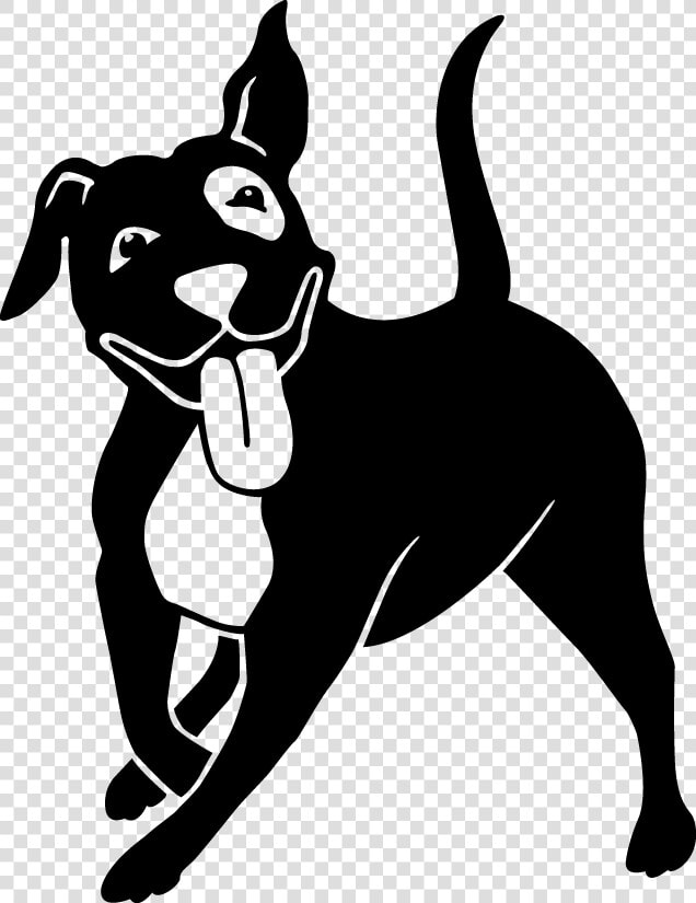 Dog Clipart Gsp   Dogs Png Black And White  Transparent PngTransparent PNG