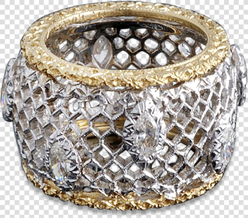 Buccellati Marquise Diamond Ring   Bangle  HD Png DownloadTransparent PNG