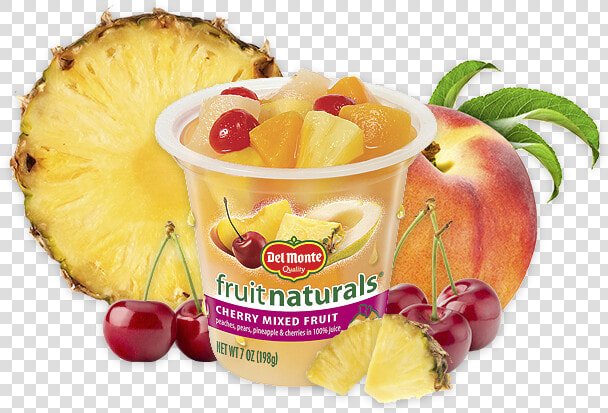 Fruit Naturals® Cherry Mixed Fruit   No Sugar Added Fruit Can  HD Png DownloadTransparent PNG