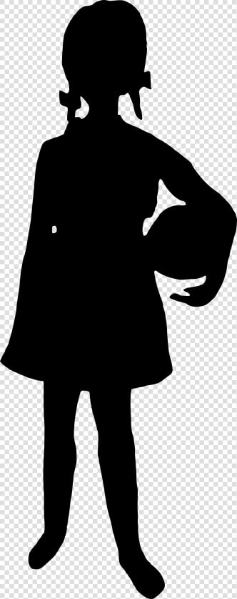 Girl Silhouette Png   Little Girl Silhouette Png  Transparent PngTransparent PNG