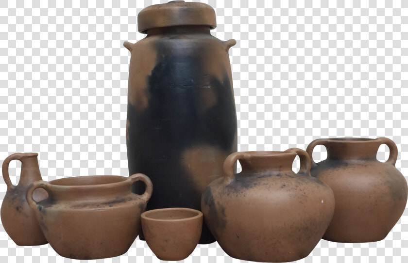 Dead Sea Scroll Pottery Group The Cottage Potters Φ   Earthenware  HD Png DownloadTransparent PNG