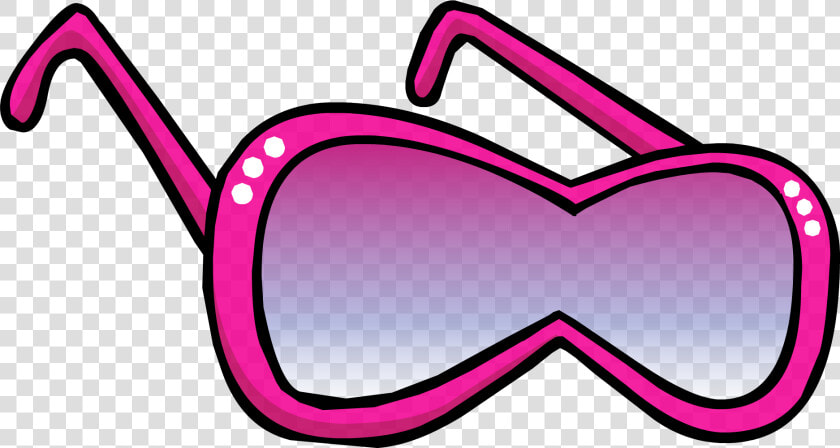 Pink Diva Shades Clothing Icon Id   Club Penguin Sunglasses  HD Png DownloadTransparent PNG