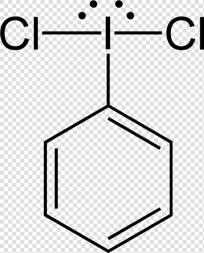 Phicl2 2d Skeletal With Explicit Lone Pairs   3 Phenylbut 1 Ene  HD Png DownloadTransparent PNG